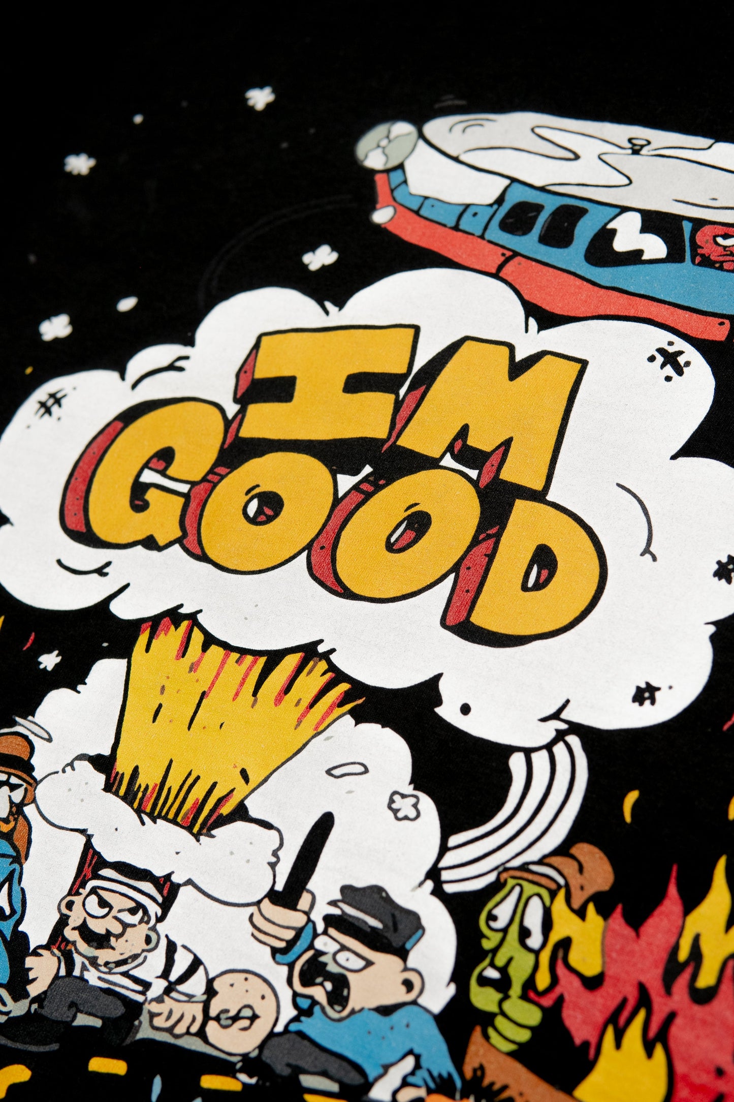 I'M GOOD BLK TEE